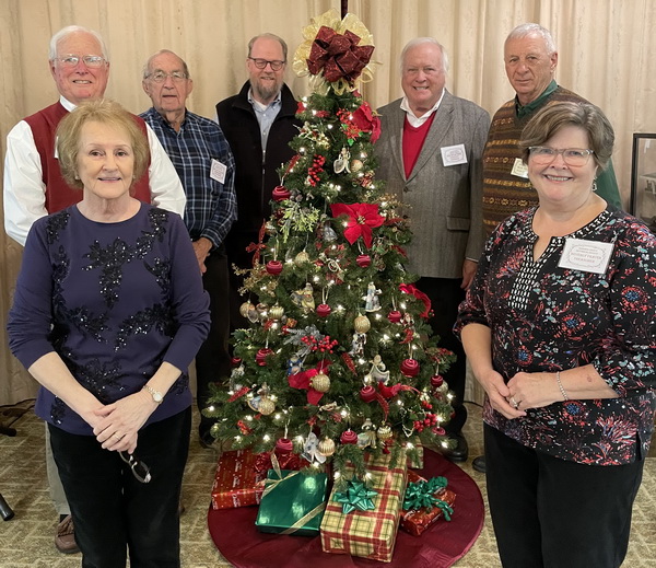 From L to R: Georgie Morton, Chris Roth, Bryan Frater, Bert Young, Jim Keating, Ron Thorp, and Beverly Frater; Not pictured: Jim Codling, Lea Young, and Candee Canady