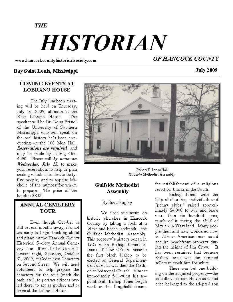 Historian 09-07 page 1